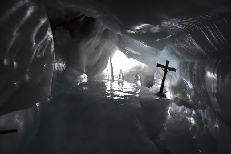 Eispalast Gefrorene Wand Hintertuxer Gletscher T Eispalast Gefrorene Wand Hintertuxer Gletscher T
