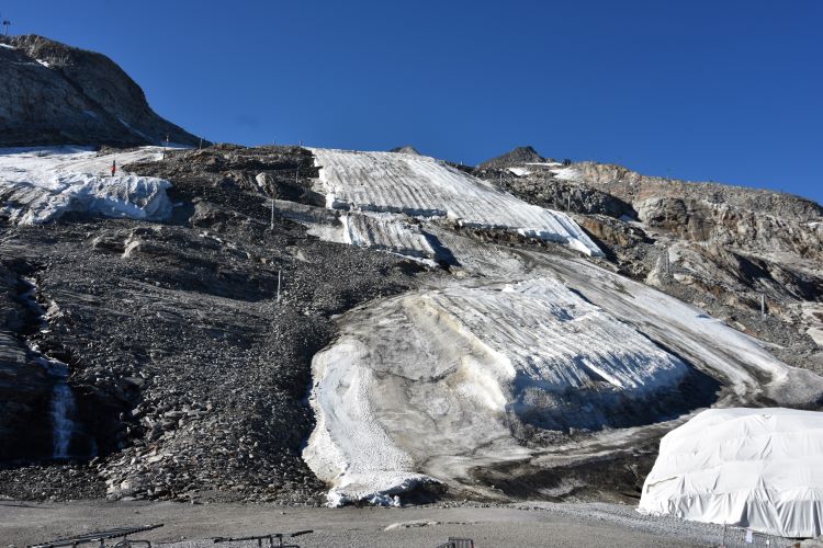 Gletscher im verschwinden Gletscher im verschwinden