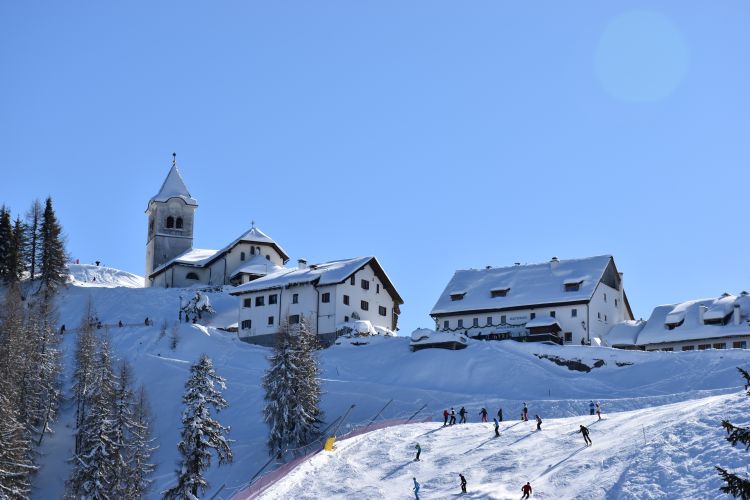 Wallfahrtsort beim Aufstieg