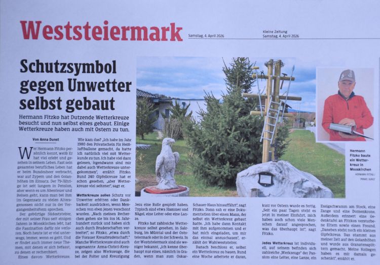 Bericht in der Kleinen Zeitung
