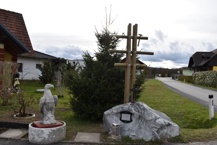 Mein Wetterkreuz im entstehen Fluttendorf Mooskirchen